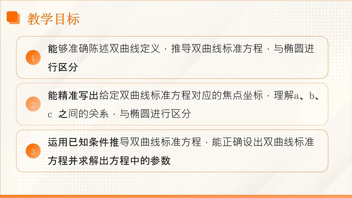 高教版2023修订版·高教版拓展模块 3.2.1 双曲线的标准方程 课件第3页