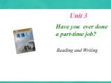 第2册-Unit 3《Have you ever done a part...》ppt课件2
