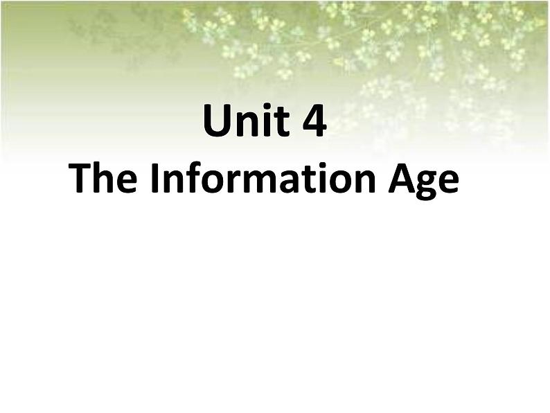 【语文版】中职英语基础模块下册:Unit 4《The Information Age》课件(3)01