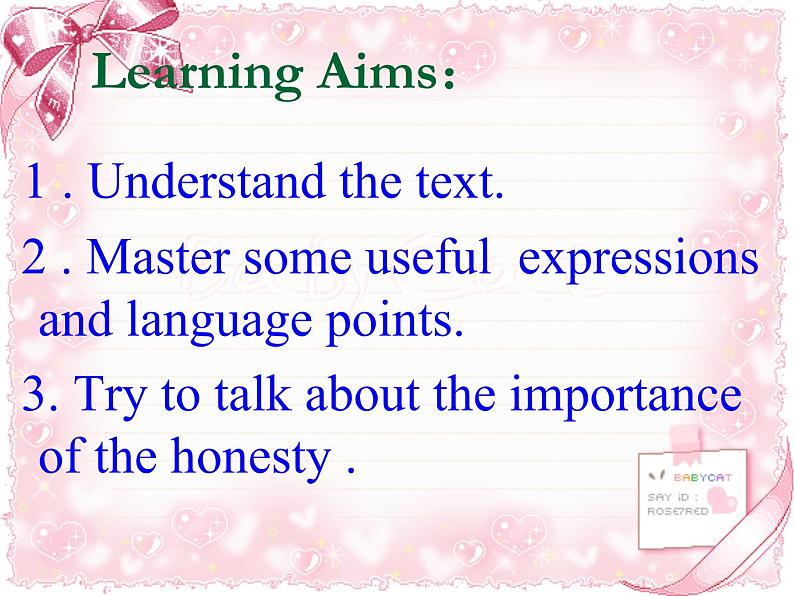 【语文版】中职英语基础模块下册:Unit 5《Honesty》ppt课件(1)05