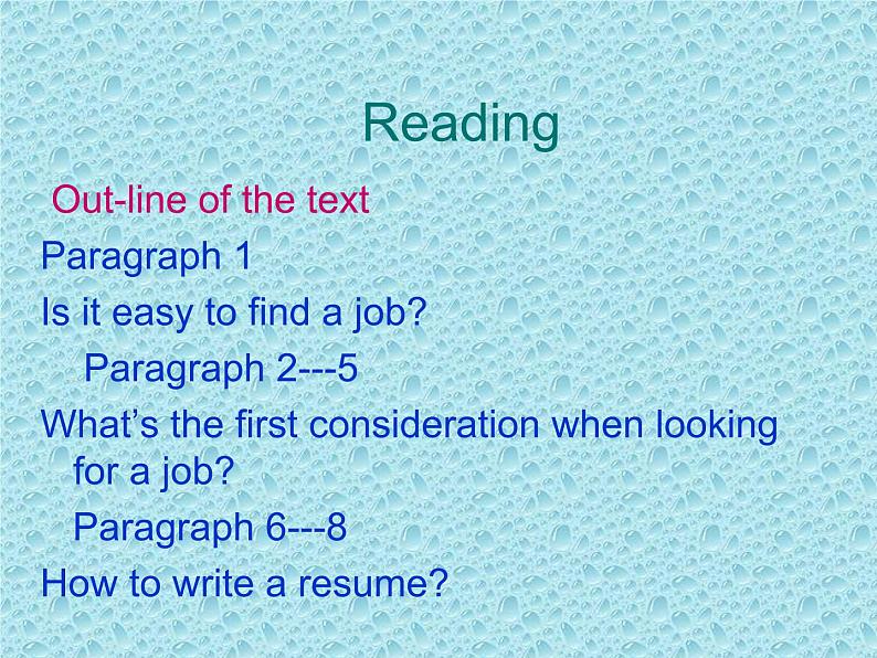 【语文版】中职英语基础模块下册:Unit 11《Career Planning》ppt课件(1)03