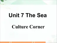 【語(yǔ)文版】中職英語(yǔ)拓展模塊：Unit 7《Western Culture》ppt課件（2）