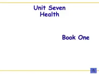 【語文版】中職英語基礎(chǔ)模塊下冊：Unit 7《Health》ppt課件