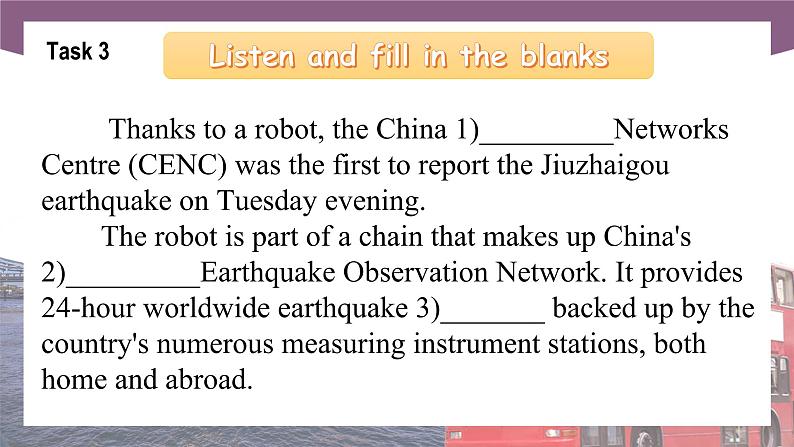 【中职专用】高中英语 语文版2021·基础模块3 Unit3NaturalDisasterPreventionPeriod1LanguageSkillsPractice课件第8页