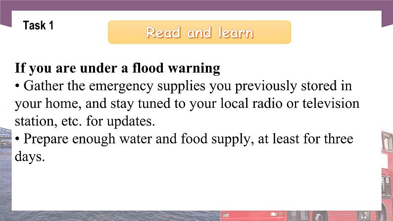 【中职专用】高中英语 语文版2021·基础模块3 Unit3NaturalDisasterPreventionPeriod3CultureCorner课件第6页
