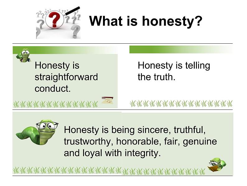 【语文版】中职英语基础模块下册:Unit 5《Honesty》ppt课件(3)第3页