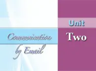 【高教版】中职英语（拓展模块）：Uint 2《Communication》ppt课件（2）