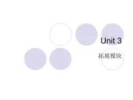 【高教版】中职英语（拓展模块）：Uint 3《Holiday》ppt课件（1）