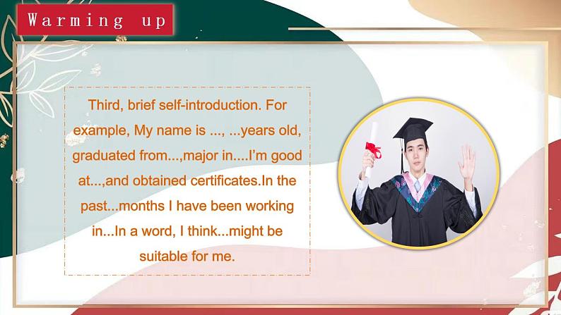 【趣味课堂】中职英语 高教版 2021 拓展模块 同步课件 Unit 7 Part 5-6 Culture Understanding and Language Practice-课件+教案07