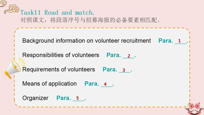高一英语（高教版2021版基础模块2）Part3-4 Unit4 Volunteer Work课件+教案08