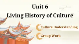 【中職專(zhuān)用】高中英語(yǔ)  高教版2021·基礎(chǔ)模塊3 Part 6 Unit 6 Living History of Culture 課件