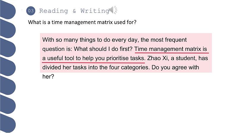 Unit 2 第3课时 Reading and Writing 2【中职专用】(外研版2021·基础模块2)课件+教案+同步练习含答案04
