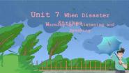 中职英语Unit 7 When Disaster Strikes获奖课件ppt
