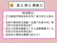 人教版物理（中职）通用类 1.3 重力 弹力 摩擦力 课件