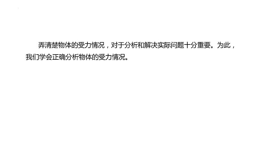 中職物理 （高教版電工電子類）同步備課 第六節(jié) 物體受力分析（課件）第3頁