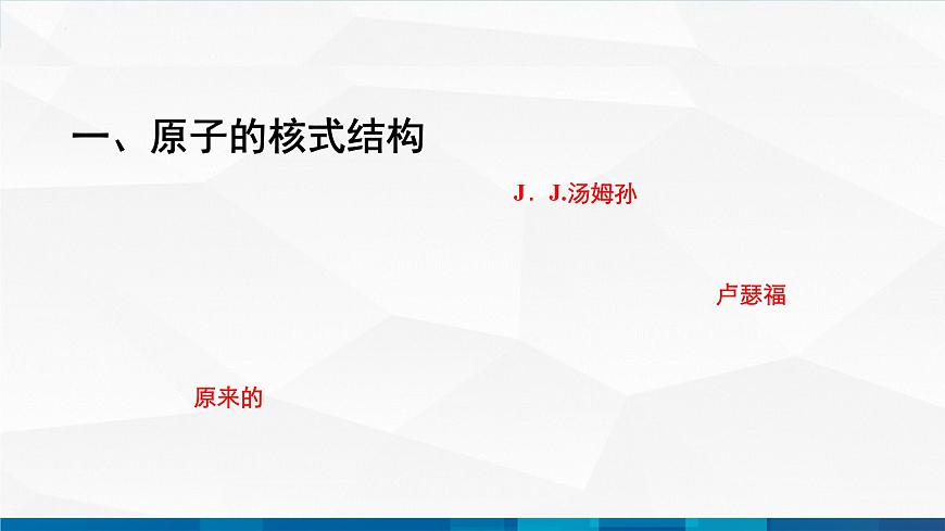 中職物理 高教版 機(jī)械建筑類 同步備課 第一節(jié)  原子結(jié)構(gòu) 原子核的組成（課件）第3頁