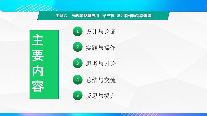第三節(jié)+設計制作簡易潛望鏡（教學課件）-【中職專用】高中物理同步精品課堂（高教版通用類）第2頁