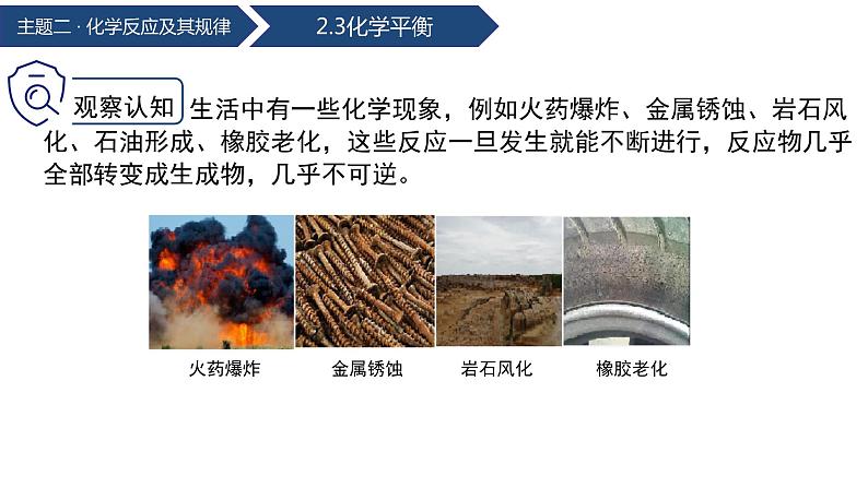 中职化学 高教版2021 农林牧渔类 同步课堂 主题二 第三节 化学平衡(课件)第7页