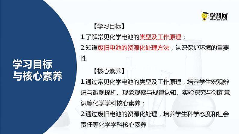 专题一 第二节 电池的类型【中职专用】高中化学(高教版2021加工制造类) 课件+同步练习含解析卷02