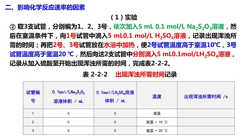 主题二 第二节 化学反应速率【中职专用】高中化学(高教版2021加工制造类)课件+同步练习含解析卷08