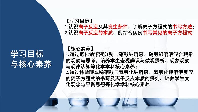 主题三 第四节 离子反应和离子方程式【中职专用】高中化学(高教版2021·加工制造类) 课件+同步练习含解析卷02