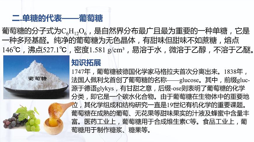 6.1 糖類（課件）-【中職專用】高中化學(xué)（高教版2021通用類）第7頁
