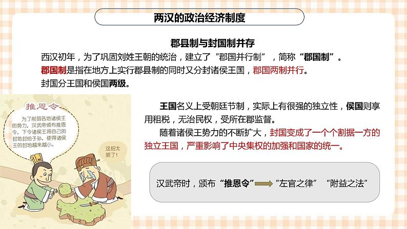 第4课 汉朝大一统格局的巩固 课件-- 高教版中职高一历史全一册07