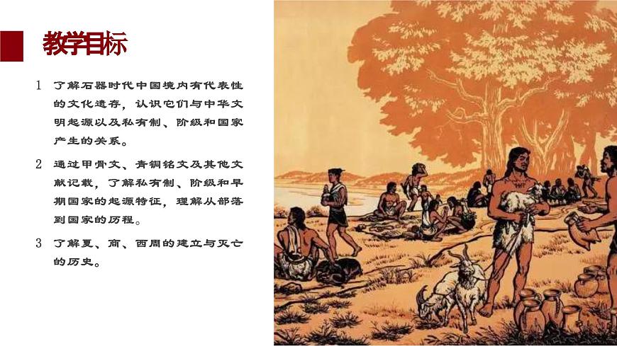【2023年部編高教版】中職歷史 基礎(chǔ)模塊 中國歷史 第一課中華文明的起源與早期國家的形成-課件第3頁