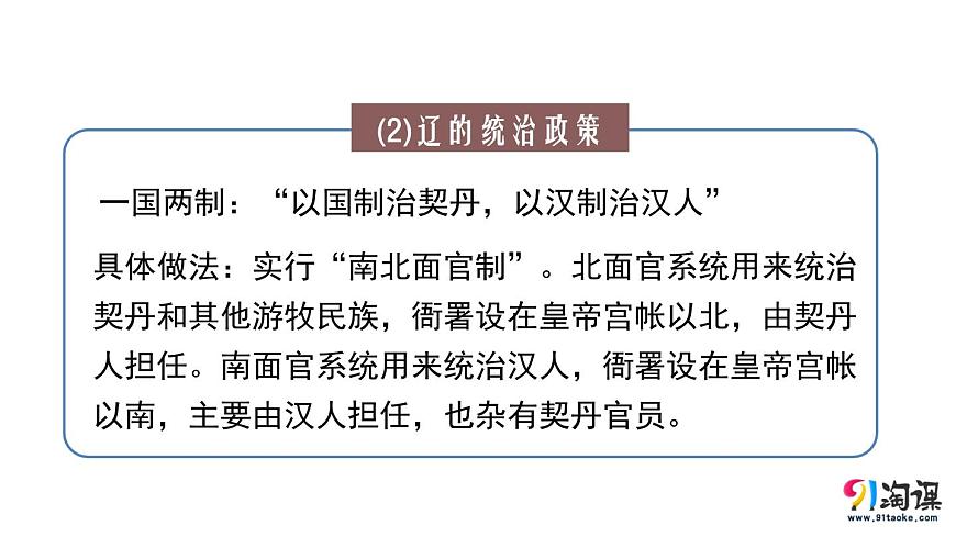 【2023年部編高教版】中職歷史 基礎(chǔ)模塊 中國(guó)歷史 第十課多民族政權(quán)并立與元朝的統(tǒng)一-課件第3頁(yè)