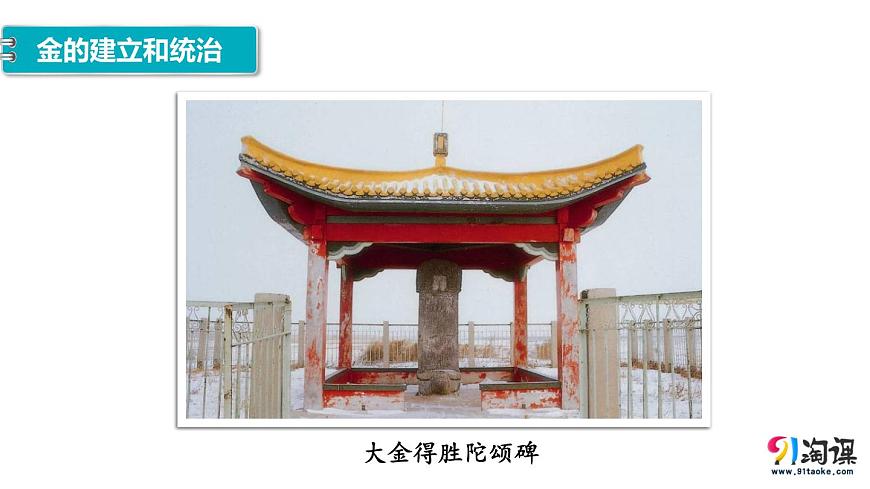 【2023年部編高教版】中職歷史 基礎(chǔ)模塊 中國(guó)歷史 第十課多民族政權(quán)并立與元朝的統(tǒng)一-課件第7頁(yè)