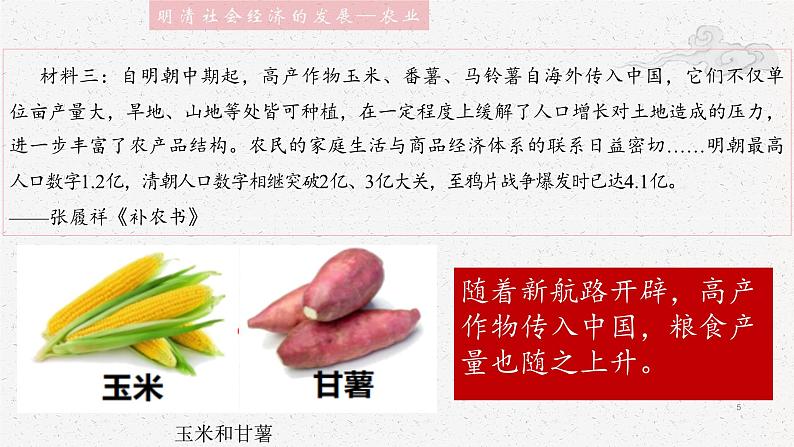 第14课 明清时期的经济、科技与文化【中职专用】《中国历史》 (高教版2023基础模块)(课件+教案+同步练习含解析版)05