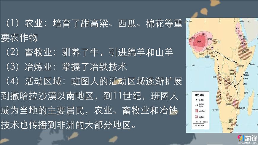 部編高教版2023 中職歷史-世界歷史 第五課 中古時期的非洲和美洲課件第5頁