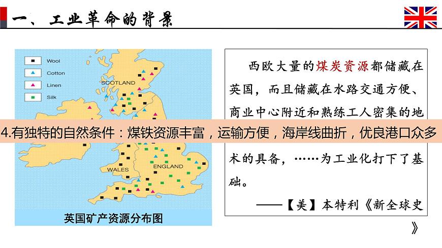 部編高教版2023 中職歷史-世界歷史 第九課 改變世界的工業(yè)革命課件第7頁