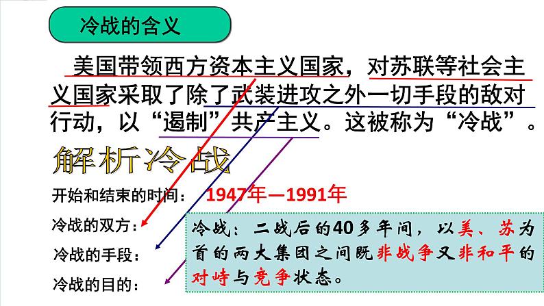 部编高教版2023 中职历史-世界历史 第18课美苏冷战 课件+教案05