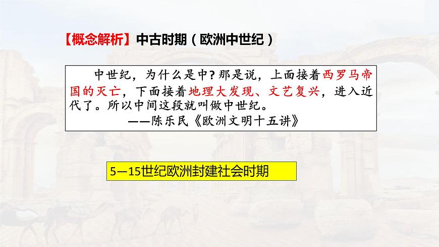 第3課 中古時(shí)期的西歐（精品課件）-【中職專用】《世界歷史》創(chuàng)新課堂同步優(yōu)質(zhì)教學(xué)課件（高教版2023·基礎(chǔ)模塊）第3頁