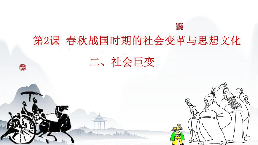 第2課 春秋戰(zhàn)國(guó)時(shí)期的社會(huì)變革與思想文化(教學(xué)課件)-【中職專用】《中國(guó)歷史》同步教學(xué)優(yōu)質(zhì)課件(高教版·全一冊(cè))第4頁(yè)