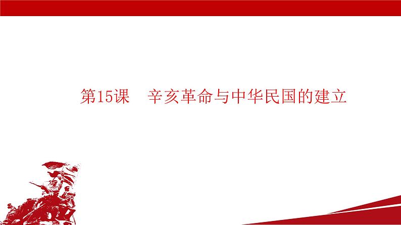 第15课 辛亥革命与中华民国的建立(教学课件)-【中职专用】《中国历史》同步教学优质课件(高教版·全一册)第1页