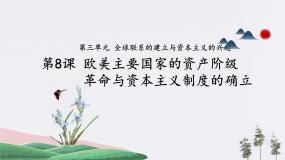 中职历史部编高教版(2023)世界历史第8课 欧美主要国家的资产阶级革命与资本主义制度的确立图片课件ppt