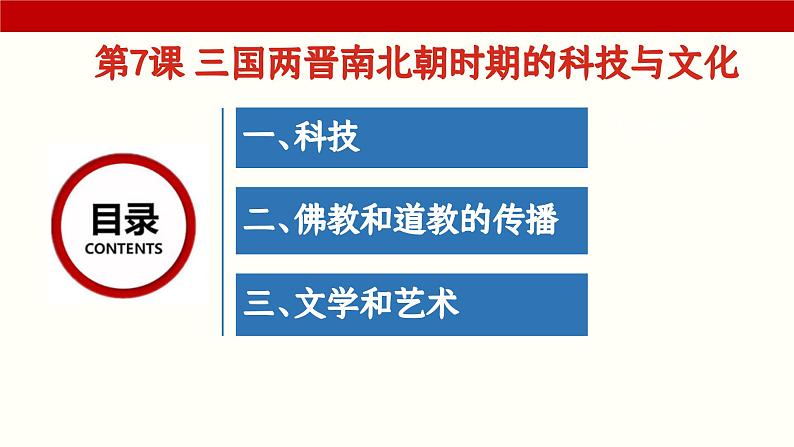 第7课 三国两晋南北朝时期的科技与文化(课件)-【中职专用】《中国历史》(高教版2023基础模块)03
