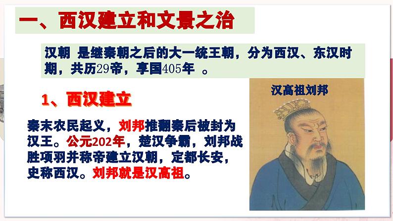 【部编高教版中职历史】中国历史 第4课 两汉统一多民族封建国家的巩固 课件05