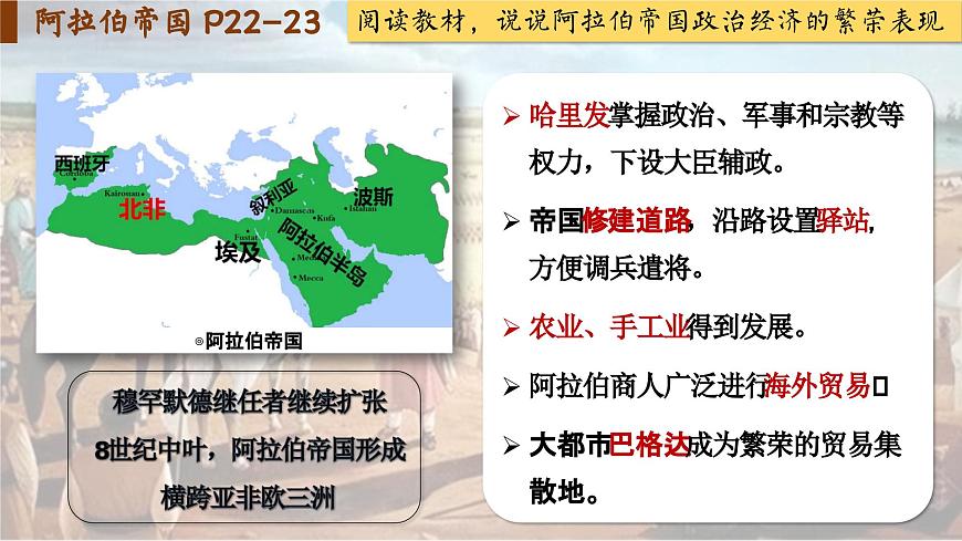 【特色課件】中職歷史部編高教版2023世界歷史第4課 中古時(shí)期的亞洲課件ppt第4頁(yè)