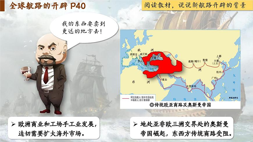【特色課件】中職歷史部編高教版2023世界歷史第7課《全球航路的開辟和歐洲早期殖民擴張》課件ppt第3頁