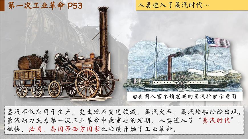【特色課件】中職歷史部編高教版2023世界歷史第9課《改變世界的工業(yè)革命》課件ppt第7頁