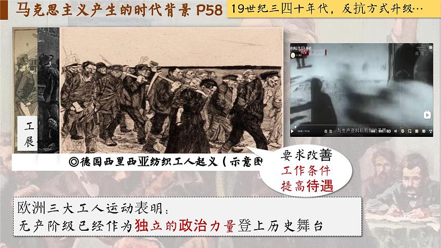 【特色課件】中職歷史部編高教版2023世界歷史第10課《馬克思主義的誕生和國(guó)際工人運(yùn)動(dòng)的發(fā)展》課件ppt第8頁(yè)