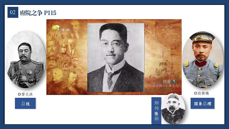 【特色课件】中职历史部编高教版2023中国历史第18课《北洋军阀的统治》课件ppt第8页