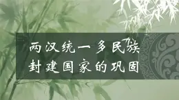 【2023部編高教版】中職歷史 基礎(chǔ)模塊 中國(guó)歷史第4課 兩漢統(tǒng)一多民族封建國(guó)家的鞏固 課件教案同步練習(xí)含解析