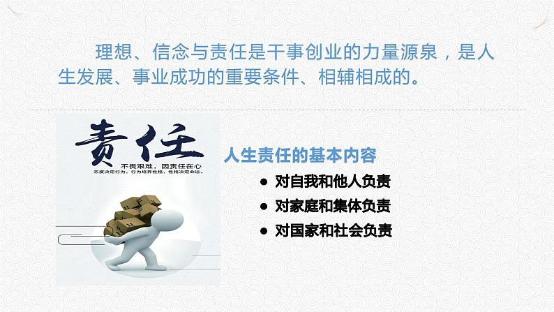 【中职专用】高中政治 高教版 《哲学与人生》 12.2 实现理想要敢于担当 (课件)04