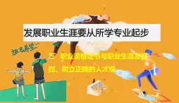 【中职专用】思想政治 高教版·第五版《职业生涯规划》 职业资格证书、树立正确的人才观课件PPT