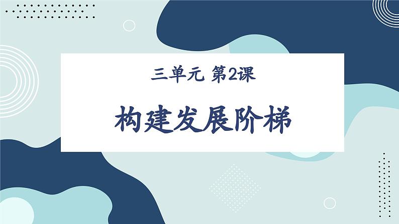 【中职专用】高中思想政治 (高教版·第五版)《职业生涯规划》 第二课+构建发展阶梯(课件)01