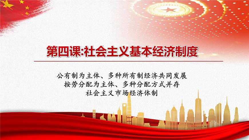 4.3社會主義市場經(jīng)濟(jì)體制課件PPT第4頁